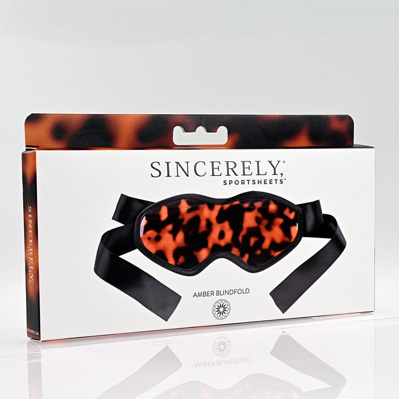 Sportsheets Sincerely Amber Luxury Blindfold for Sensory Exploration