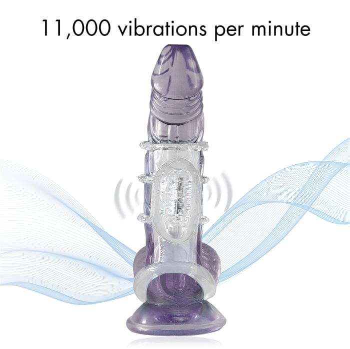 DeeVa Doctor Love's Zinger Super-Slim Vibrating Cock Cage for Enhanced Pleasure