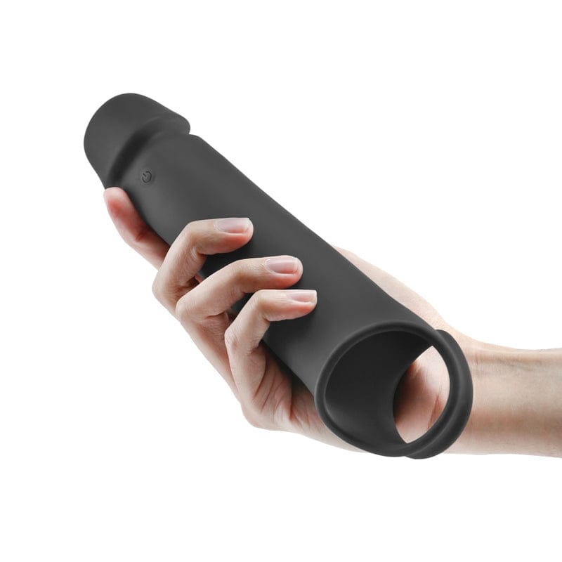 NS Novelties Black Renegade Brute Extension with Built - in Vibrator
