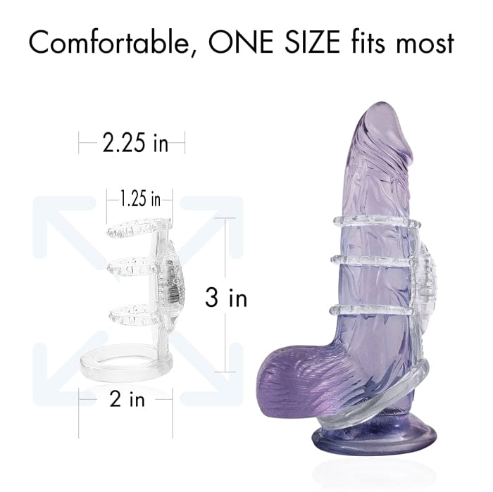 DeeVa Doctor Love's Zinger Super-Slim Vibrating Cock Cage for Enhanced Pleasure