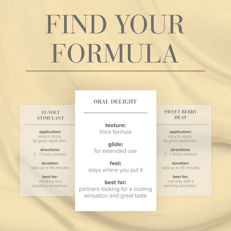 System JO Vanilla Flavored Oral Arousal Gel for Intense Pleasure
