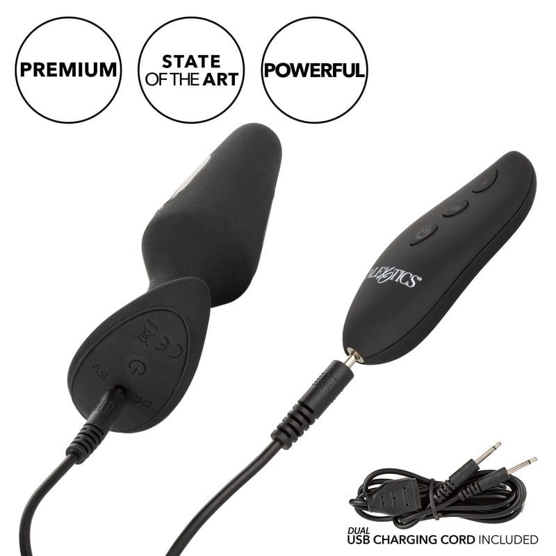Calexotics Volt Electro Fury Remote - Controlled Electro - Stimulation Probe Massager for Intense Pleasure