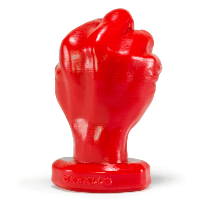 OxBalls Red FF-Plug 1 Realistic Silicone Butt Plug for Intense Anal Play