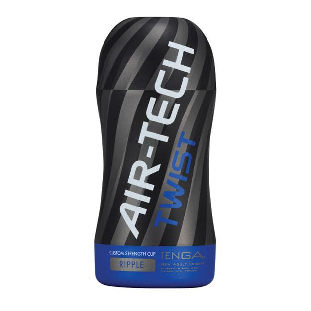 Innovative Tenga Air Tech Twist Ripple Male Masturbator with Customizable Stimulation