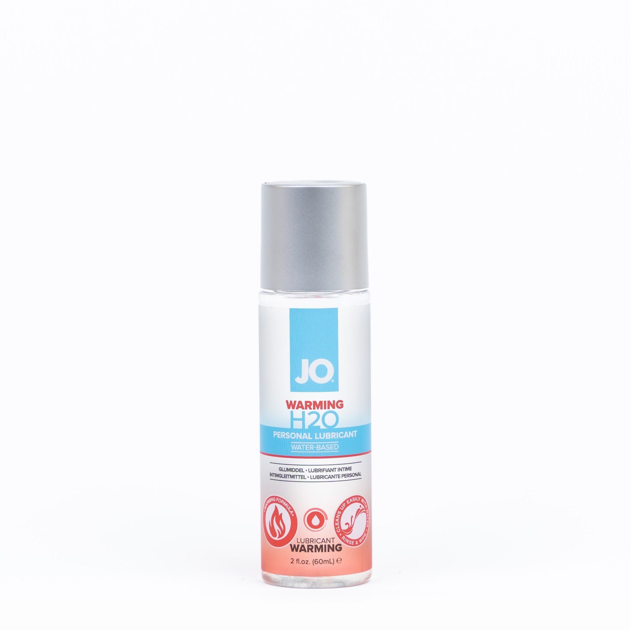 System JO H2O Warming Water-Based Personal Lubricant for Enhanced Intimate Pleasure