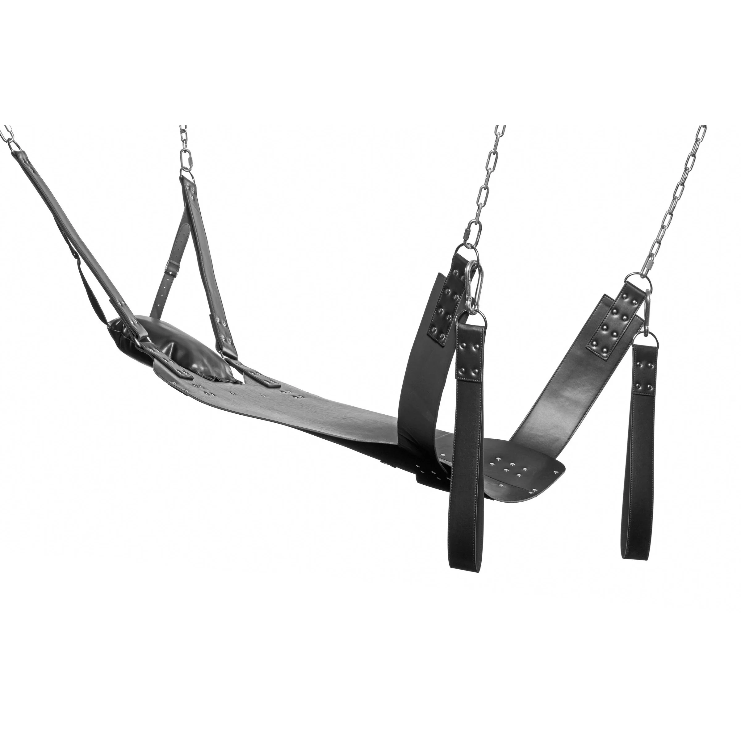 Premium Adjustable Leather Strict Extreme Bondage Sling