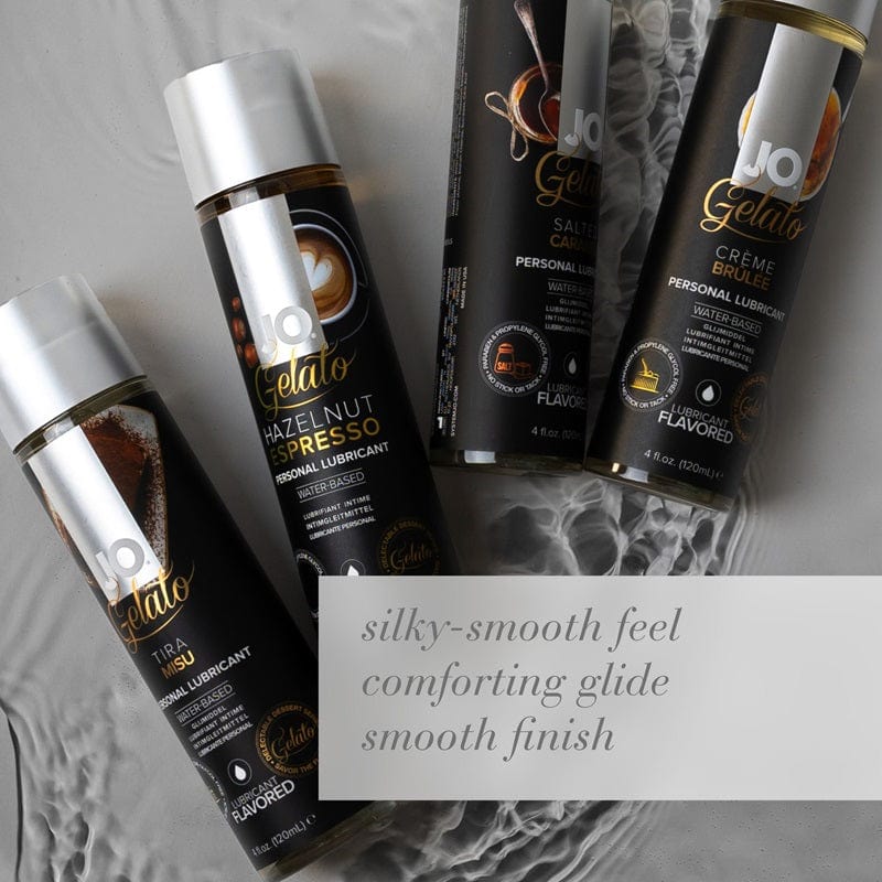 System JO Gelato - Luscious Hazelnut Espresso Flavored Water - Based Lube