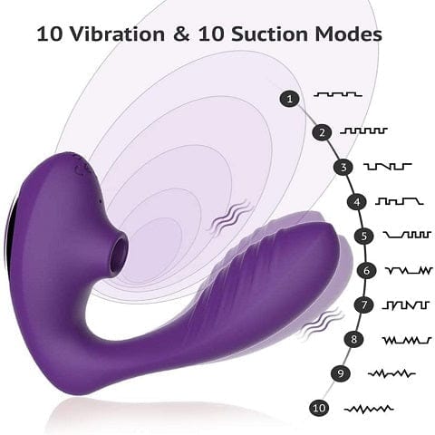 Tracy's Dog Original Pro 2 Clitoral and Dual Stimulation Vibrator with Remote Control
