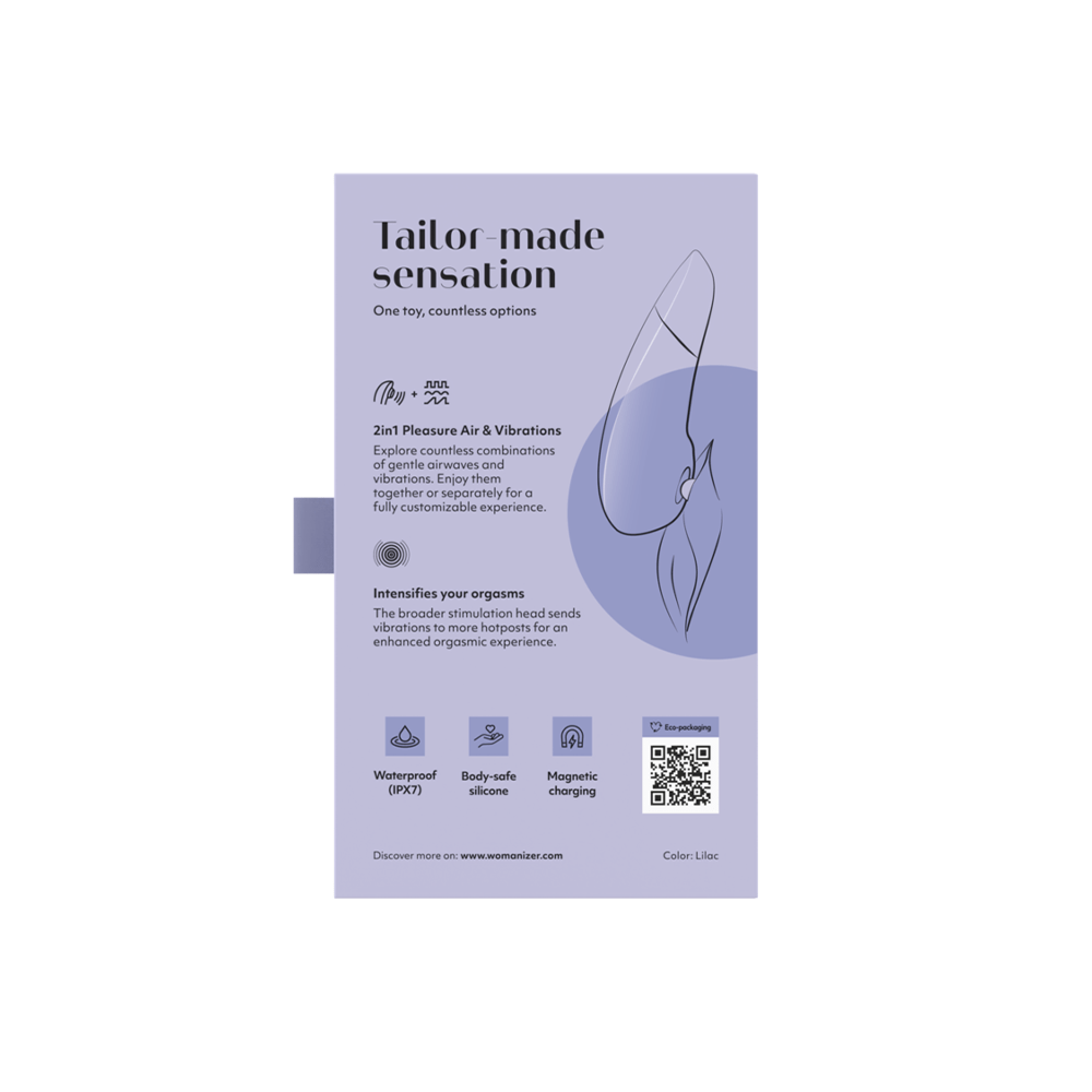 Premium Womanizer Enhance Clitoral Stimulator for Ultimate Female Pleasure
