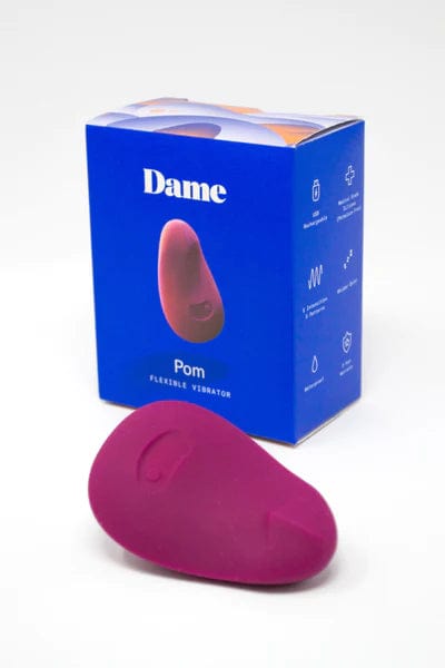 Dame Pom Soft-Touch Handheld Vibrator for Enhanced Pleasure