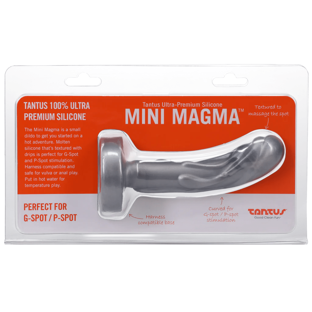 Tantus Mini Magma Luxury Silicone Anal and Vaginal Dildo for Beginners