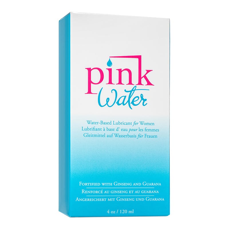 Empowered Products 4 oz Pink Glass Bottle Water-Based Lubricant