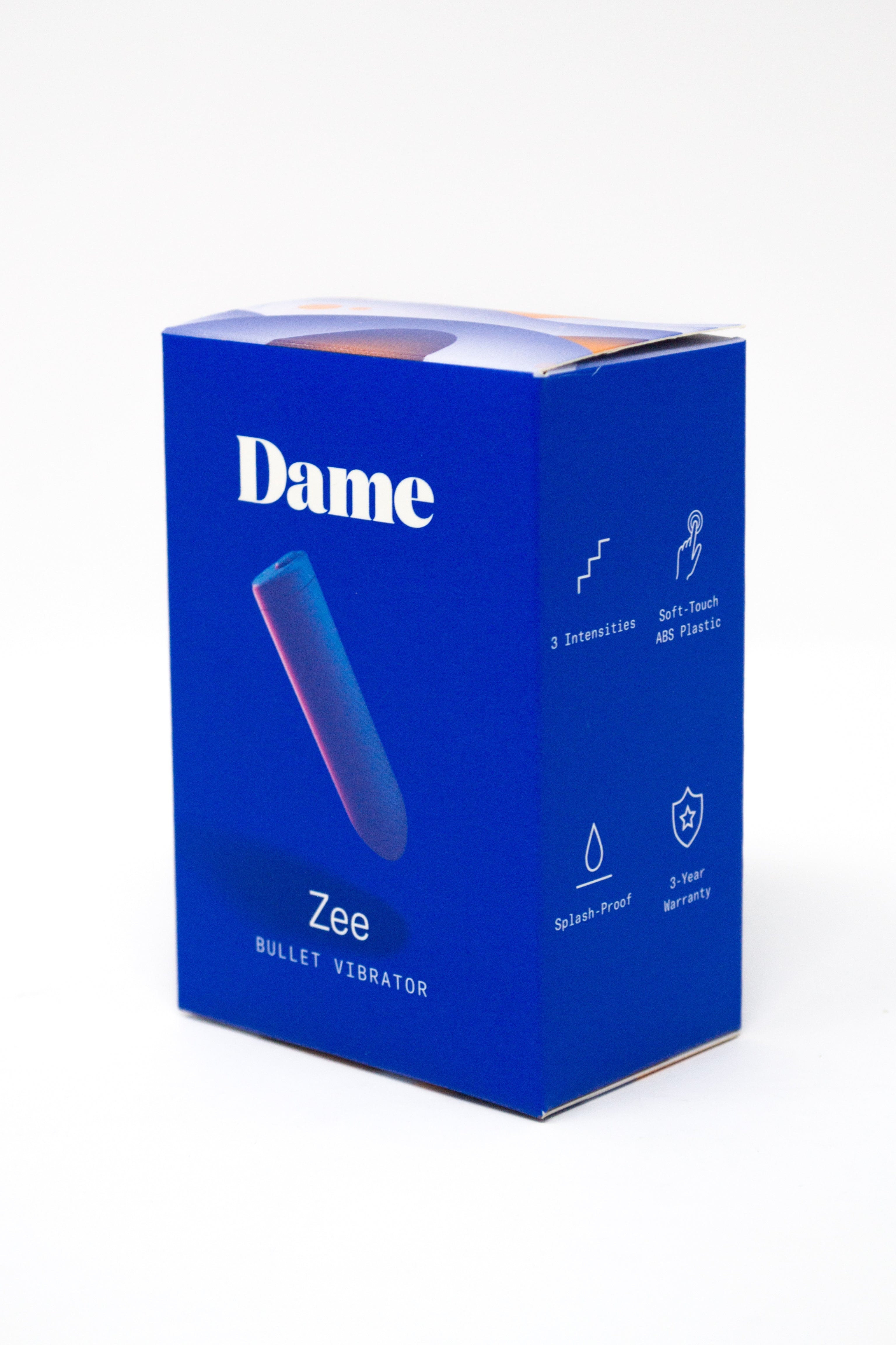 Dame Zee Rechargeable Bullet Vibrator with 3 Speeds and Water-Resistant Design