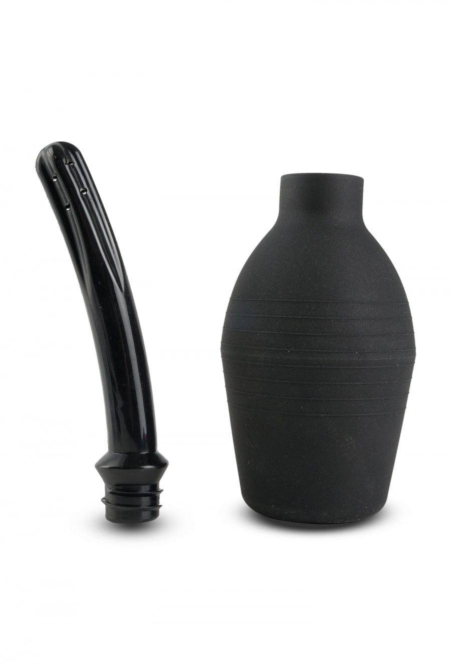 Pipedream Products Fetish Fantasy Silicone Curved Douche and Enema for Intimate Cleansing