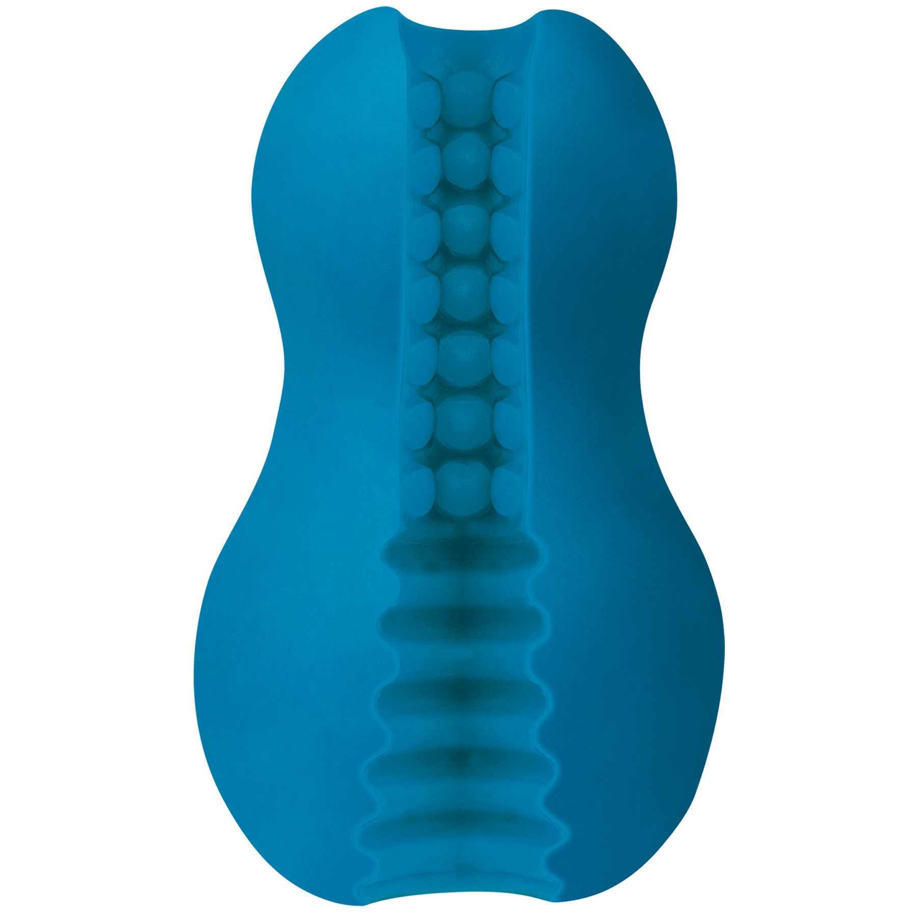 Doc Johnson Ergonomic Ultraskyn Mood Stroker with Dual Entrance Exciter
