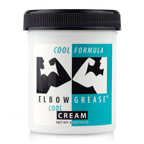 Premium Elbow Grease Lubricant Cream with a Refreshing Cool Formula