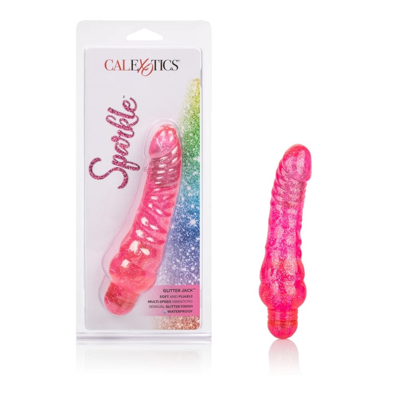 Calexotics Sparkling Glittery Male Jack-style Vibrator for Enhanced Pleasure