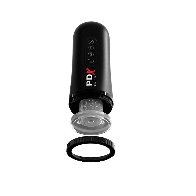 Pipedream Products PDX Elite Motorized Masturbator Moto Blower with Suction and Vibration Features