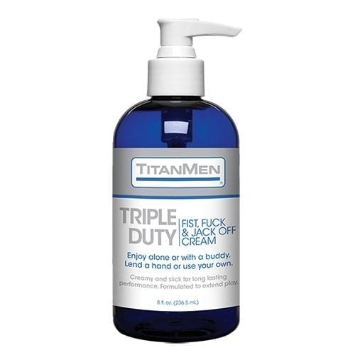 Doc Johnson TitanMen Triple-Purpose Cream for Fisting, Sex & Solo Play