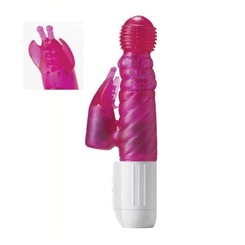 Vibratex Sugar Pop Pink Body-Safe Elastomer Twirling Vibrator
