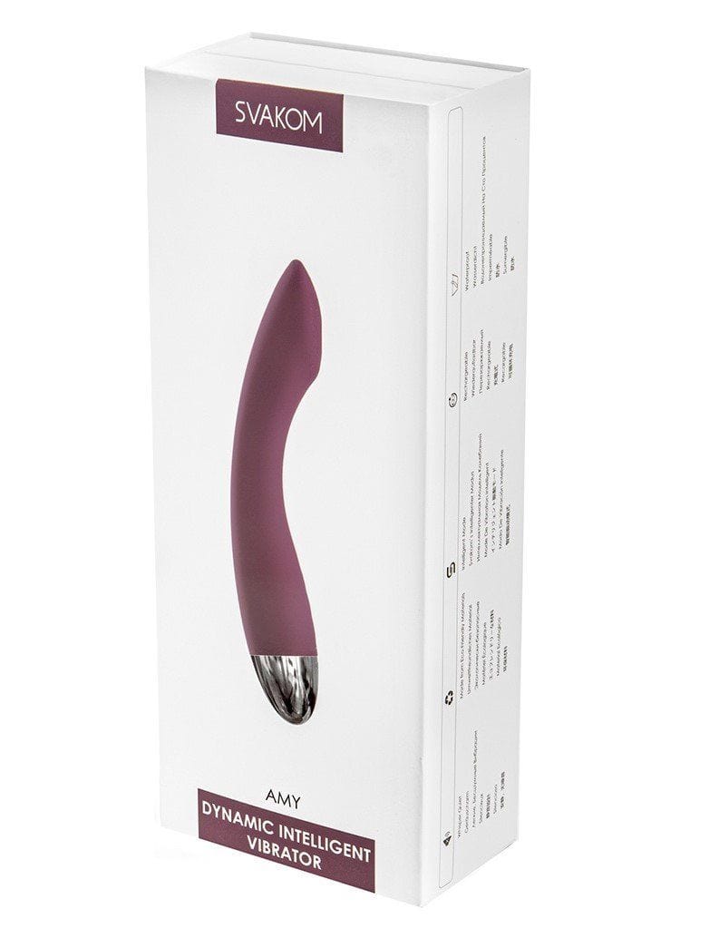 Svakom Amy: Innovative G-spot and Clitoral Stimulating Vibrator for Enhanced Sexual Experience