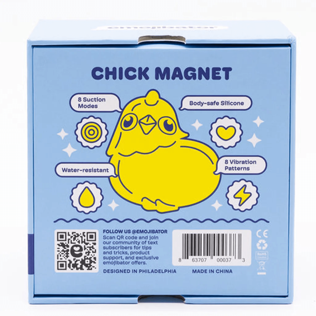 Adorable Emojibator Chickie - A Clitoral Vibrator for Exquisite Pleasure