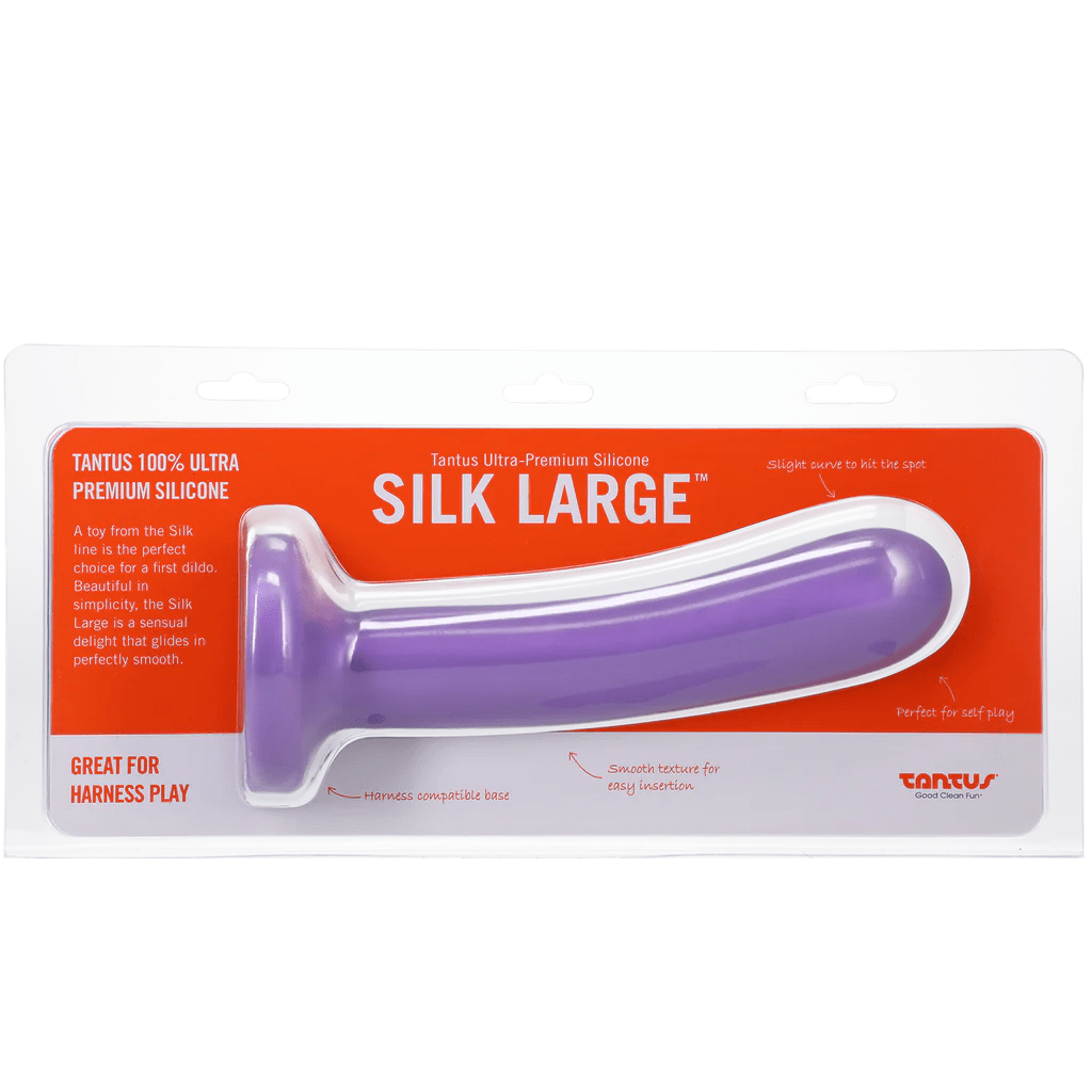 Large Tantus Silk Dildo - Ultra-Premium Silicone for Unmatched Pleasure