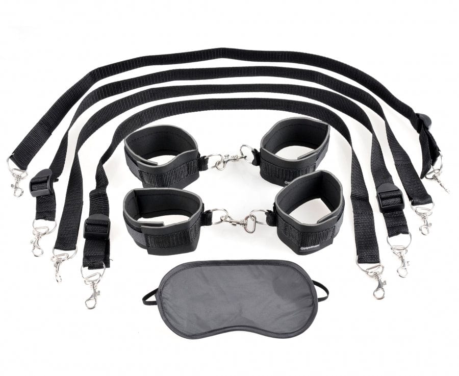 Pipedream Products Adult Fetish Fantasy Adjustable Cuff and Tether Set for Intimate Exploration