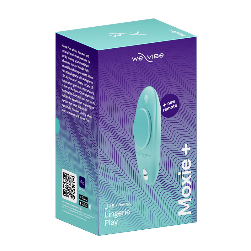 We-Vibe Moxie Plus Discreet Panty Vibrator for Clitoral Stimulation