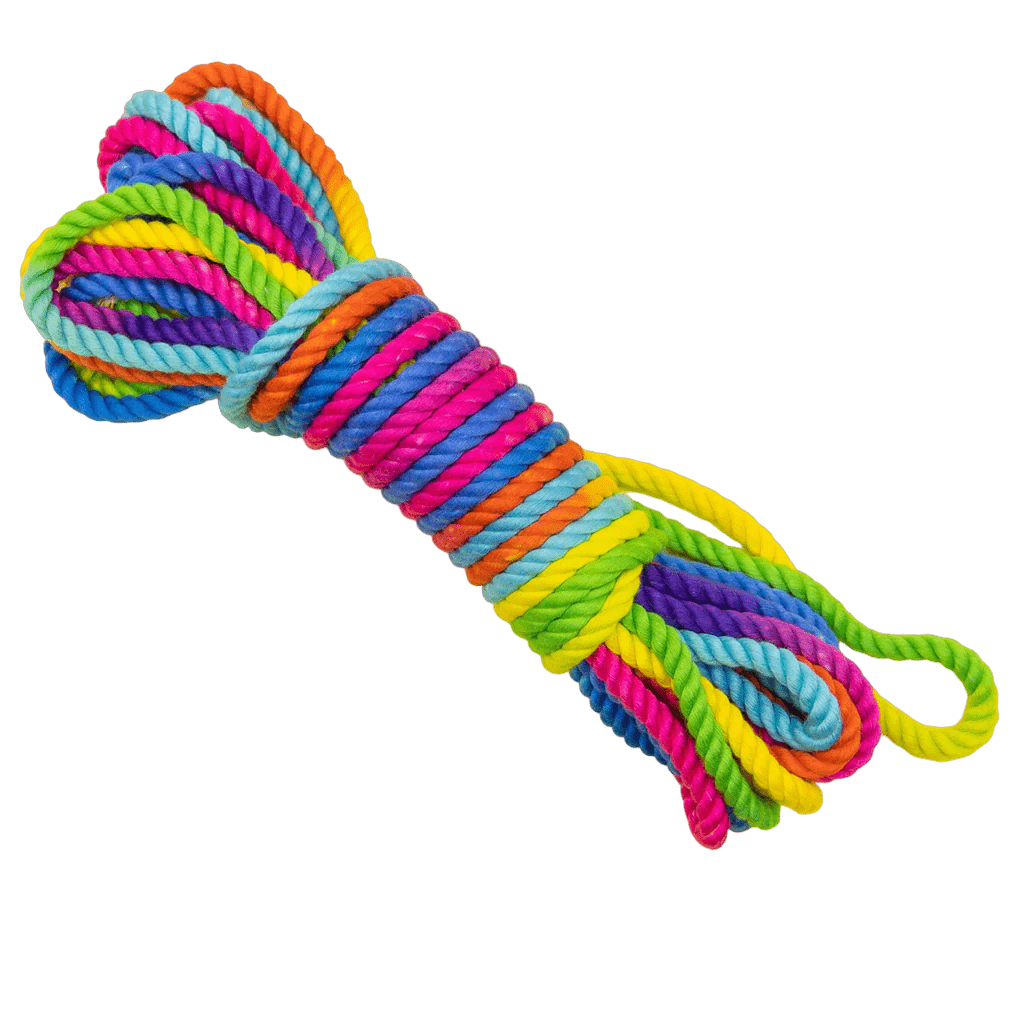 Eco-Friendly Emojibator Unicorn Rainbow 8-Meter Bondage Rope
