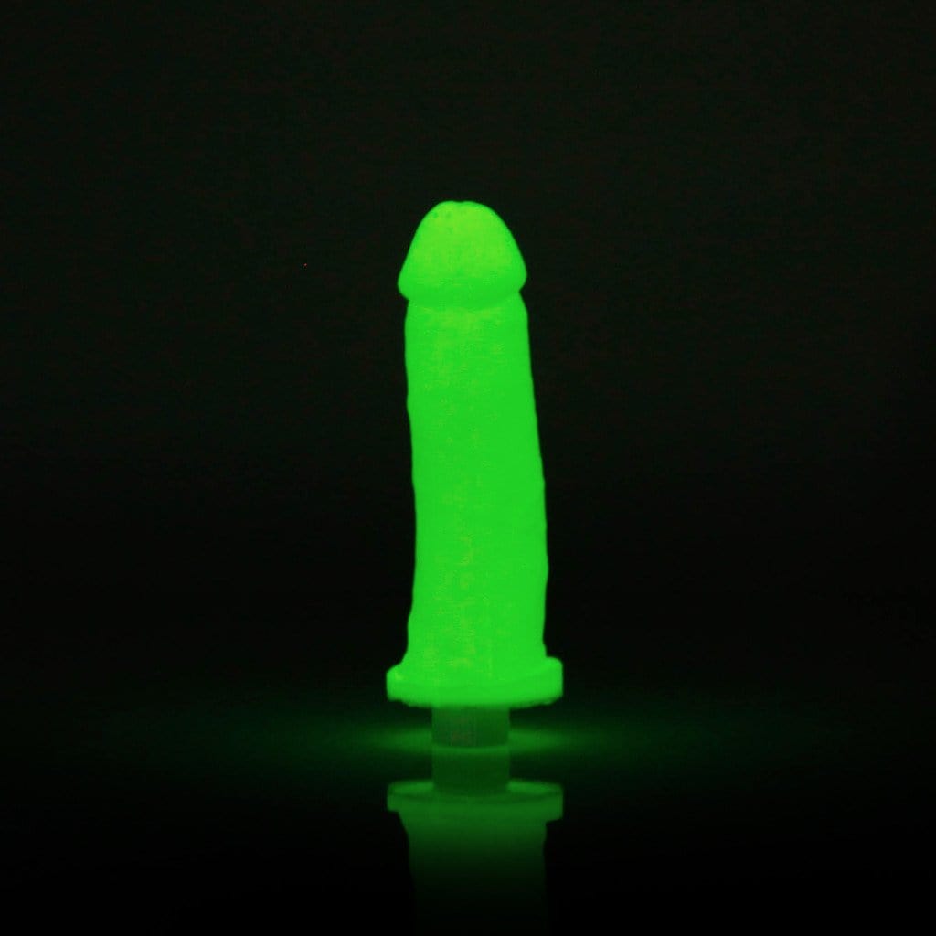 Empire Labs Glow - in - the - Dark Green Vibrating Willy Replica Kit
