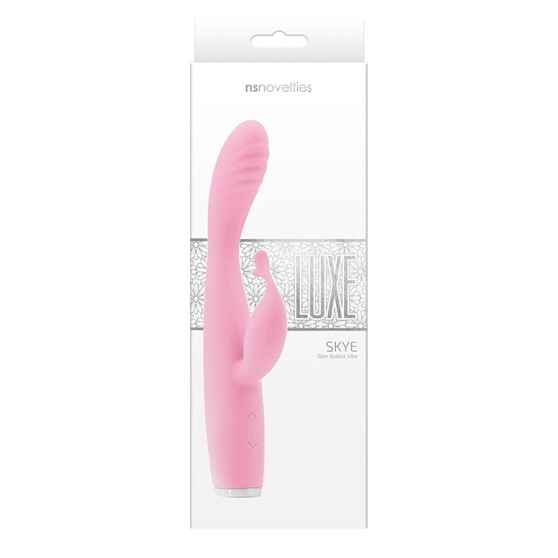NS Novelties Luxurious Skye Rechargeable Rabbit Vibrator in Teal or Pink