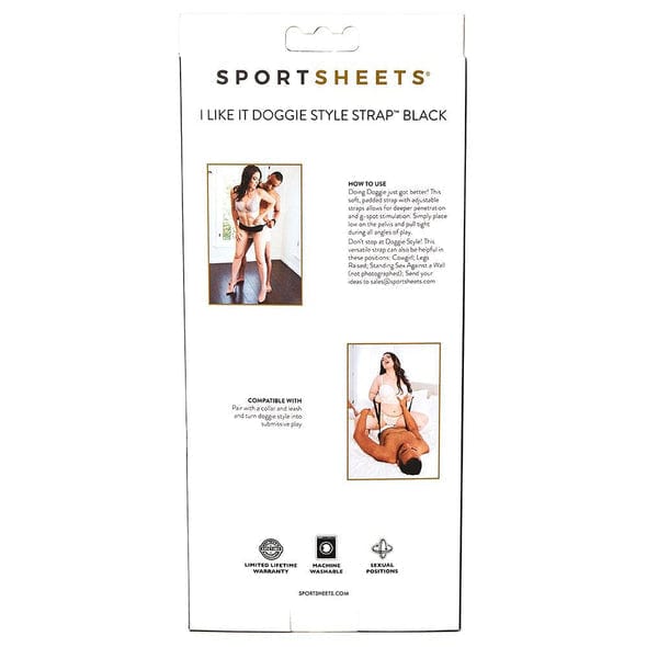 Sportsheets Comfortable Soft Padded Doggie Style Strap for Enhanced Intimacy