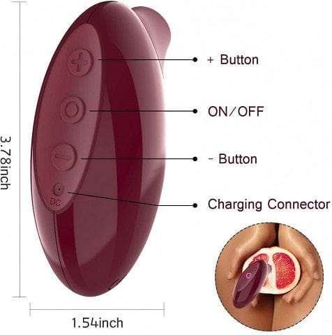 Tracy's Dog FLA - Mingo: A Premium, Portable Clitoral Vibrator with 10 Suction Modes
