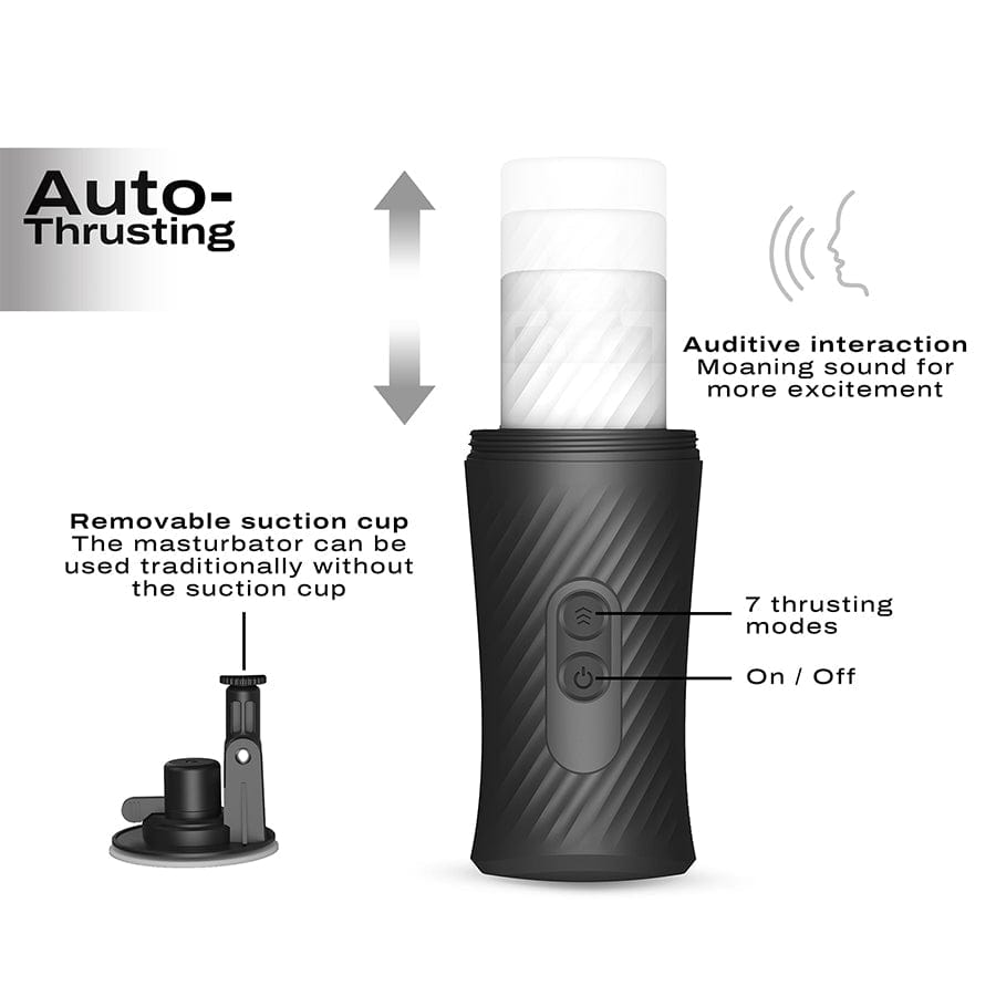 Dorcel Automatic Thrusting Blow Job Simulator Masturbator for Enhanced Personal Pleasure