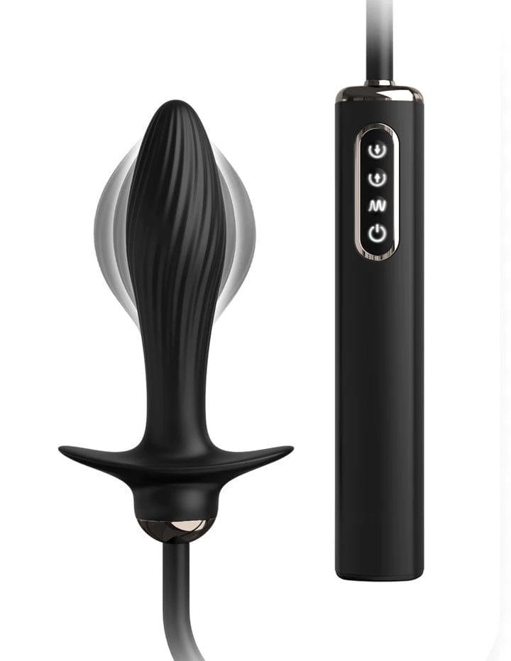 Pipedream Anal Fantasy: Auto - Throb Inflatable Silicone Vibrating Plug