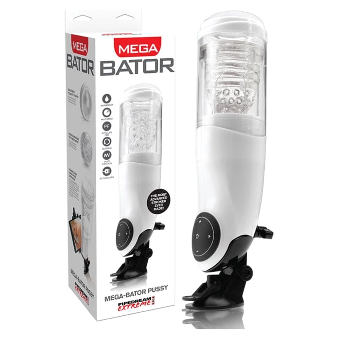 Pipedream Products Advanced USB-Rechargeable Hands-Free Mega-Bator Pussy