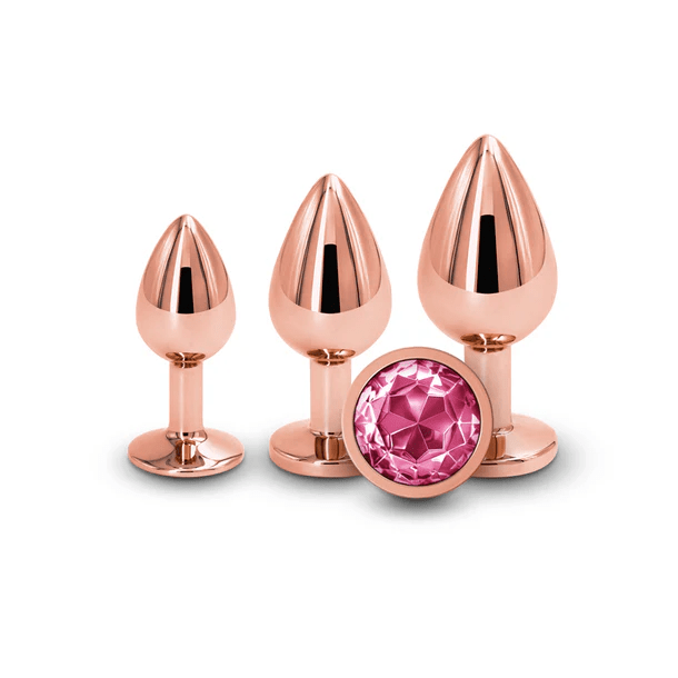 NS Novelties Rose Gold Rear Assets Luxury Anal Training Kit