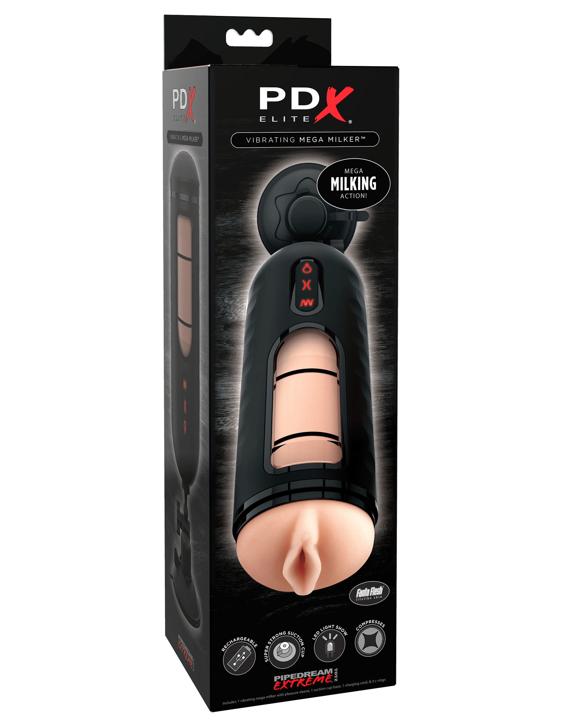 Pipedream Products PDX Elite High - Powered Vibrating Mega Milker Male Masturbation Toy