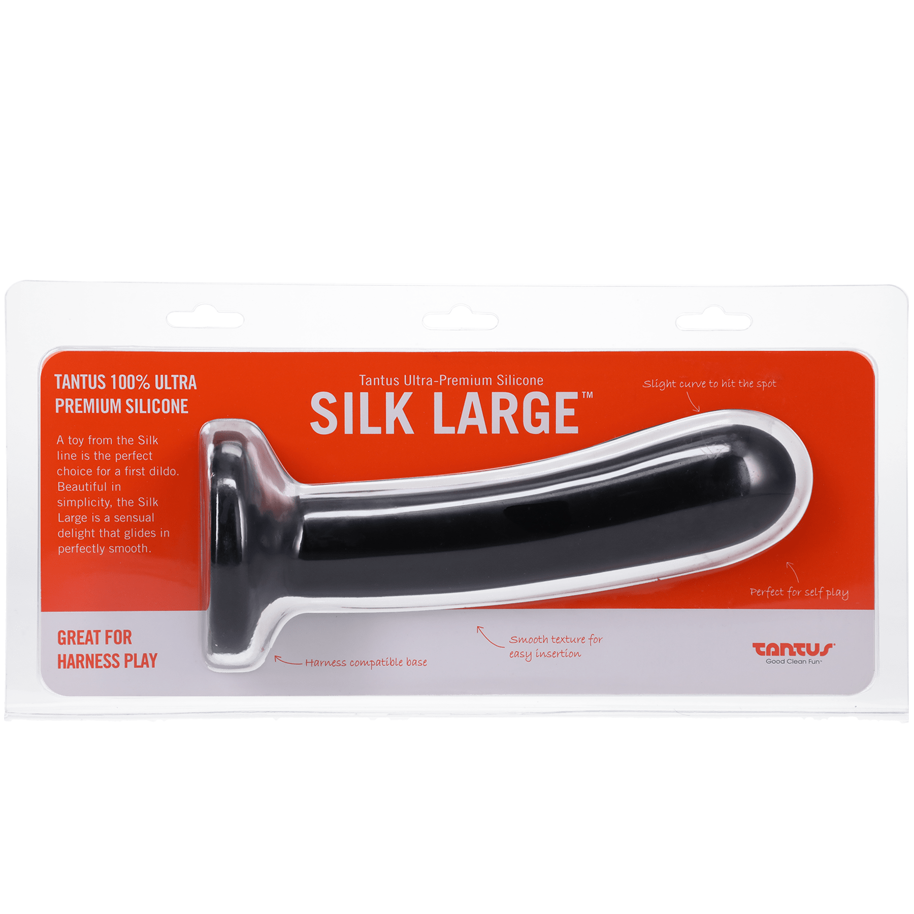 Large Tantus Silk Dildo - Ultra-Premium Silicone for Unmatched Pleasure