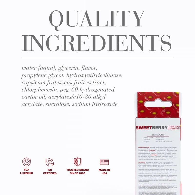 System JO Luxurious Sweet Berry Heat Clitoral Arousal Gel