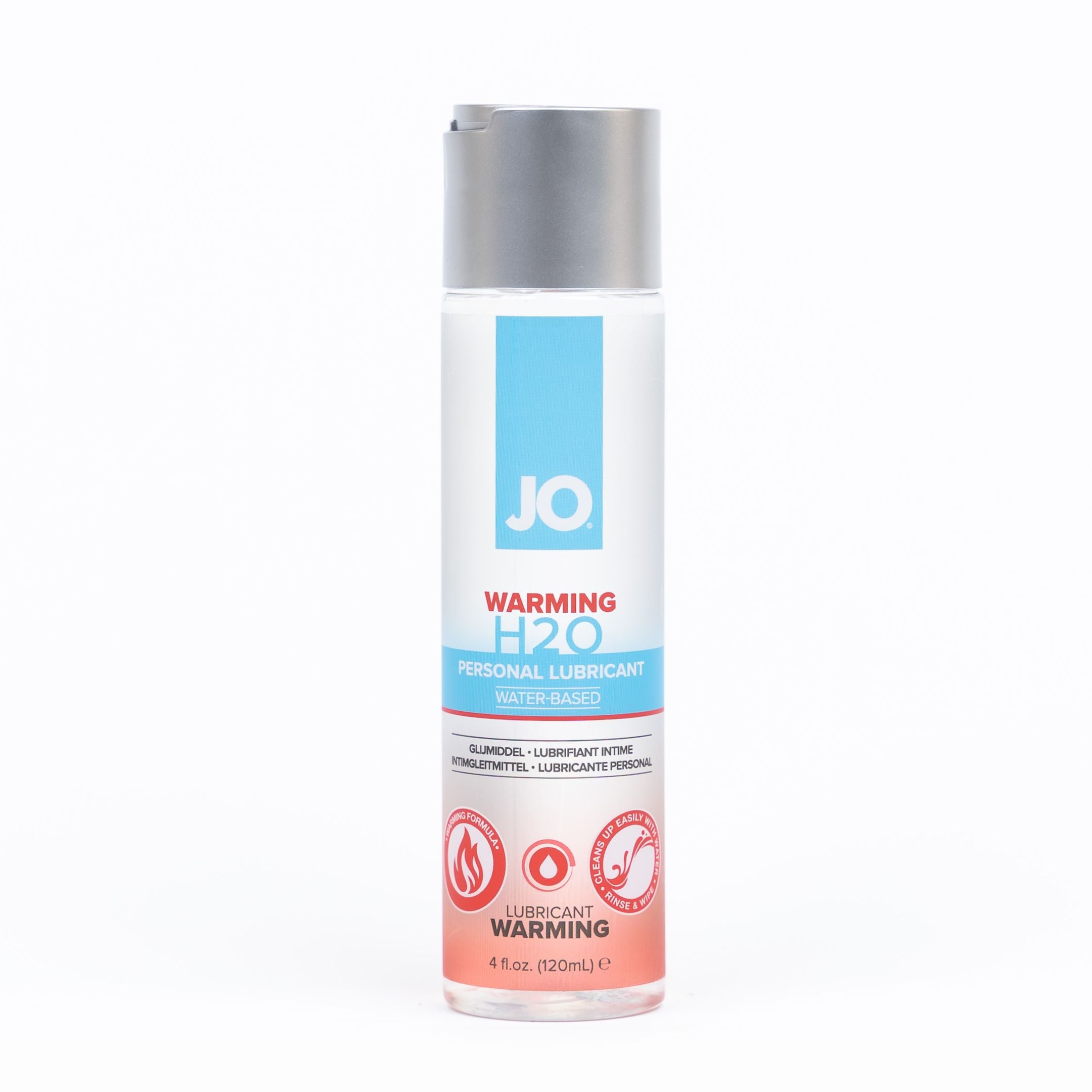 System JO H2O Warming Water-Based Personal Lubricant for Enhanced Intimate Pleasure