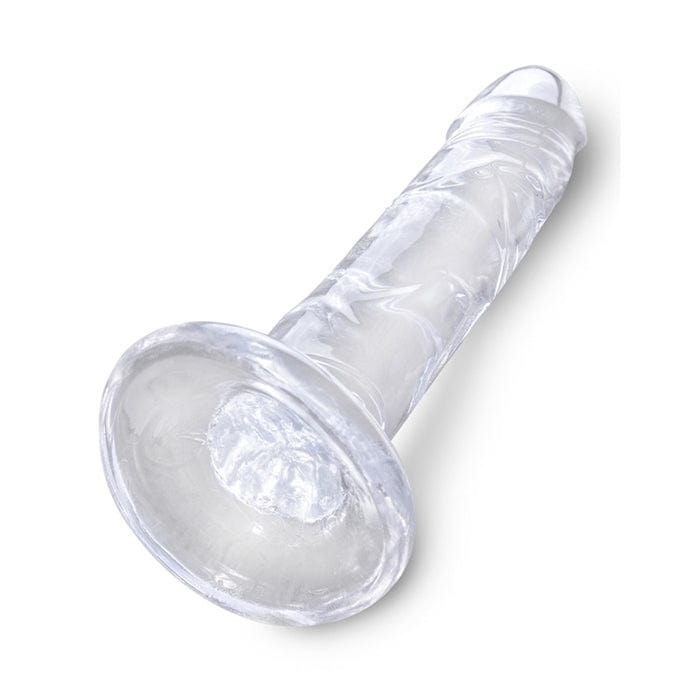 Pipedream Products Translucent King-Sized Cock Dildo - Clear 6 Inches