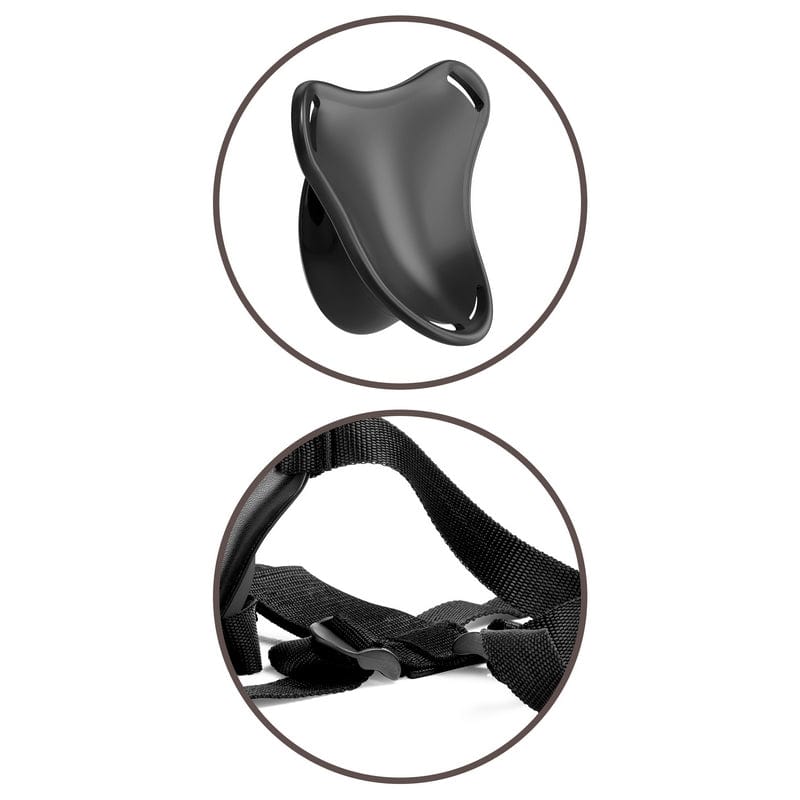 Pipedream Products King Cock Elite Starter Silicone Body Dock Kit for Beginners in Strap - on Play