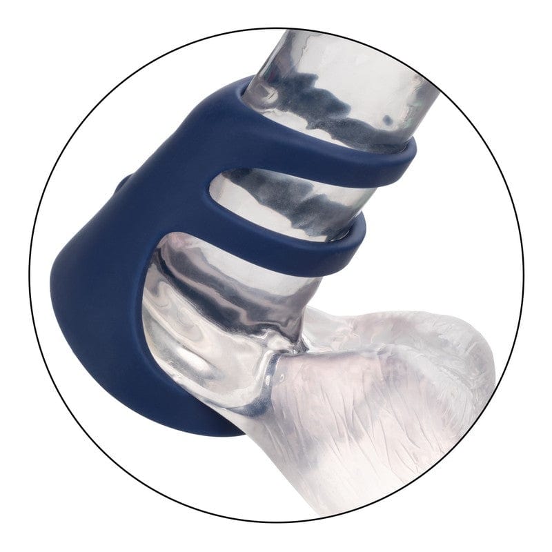 Calexotics Viceroy Rechargeable Triple Silicone Cock Ring with 10 Vibration Modes