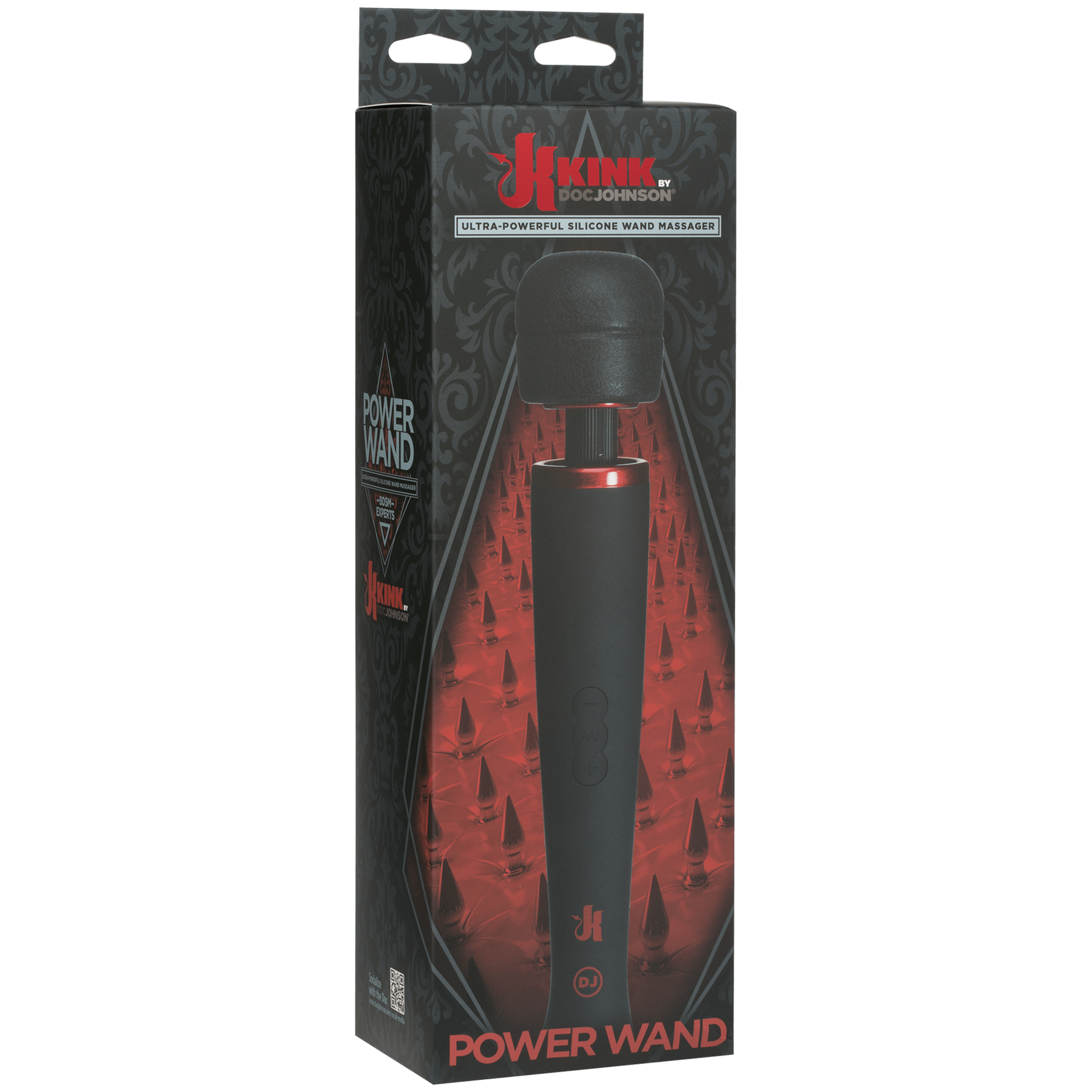 Doc Johnson Kink Ultra-Potent and Multi - Functional Power Wand Massager for Enhanced Pleasure