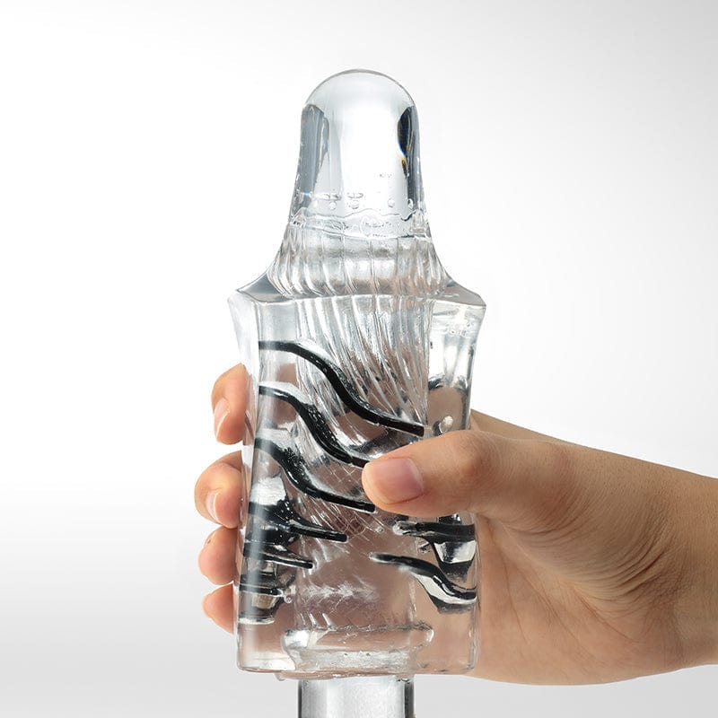 Revolutionary Tenga Crysta Ball Male Masturbator with Dynamic Floating Balls