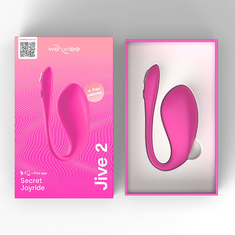 We-Vibe Jive 2 - A Premium Wearable G-spot and Clitoral Stimulating Vibrator for Enhanced Intimacy