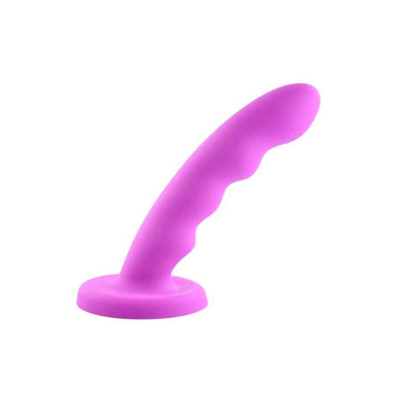Purple 8-Inch Sportsheets Nautia Silicone Pleasure Dildo