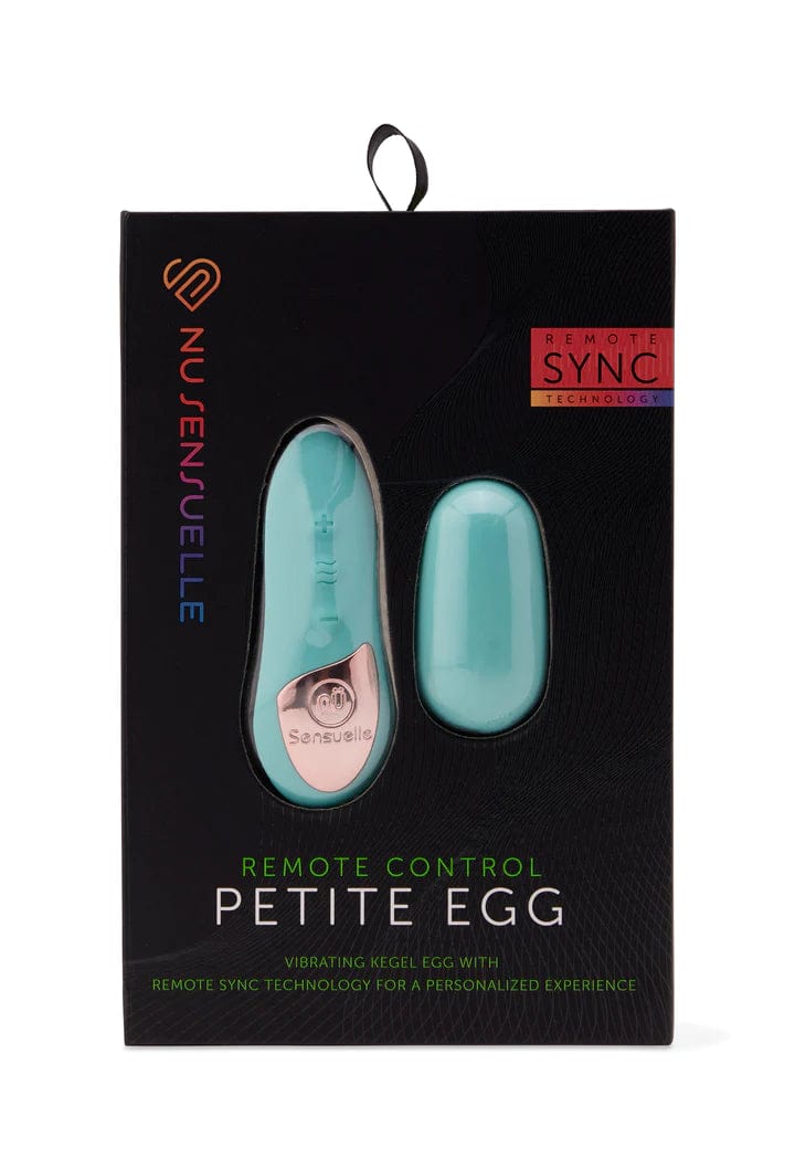 Nu Sensuelle Rechargeable Remote - Controlled Small Egg Vibrator with 15 Functions